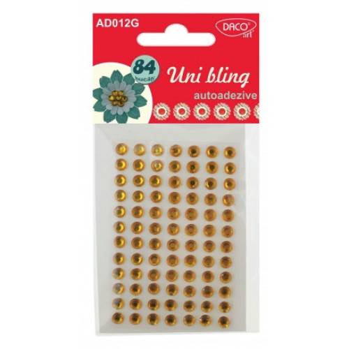 ACCESORII CRAFT - AD012 GALBEN AA UNI BLING