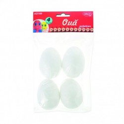 ACCESORII CRAFT - AD109 OUA POLISTIREN 6,5 CM SET 4 DACO