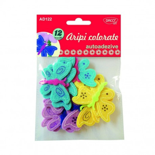 ACCESORII CRAFT - AD122 ARIPI COLORATE AA PASLA DACO