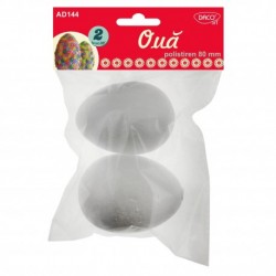 ACCESORII CRAFT - AD144 OUA POLISTIREN 8CM SET 2 DACO