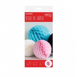 ACCESORII CRAFT - AD182A SFERE DE HARTIE SET5 DACO A