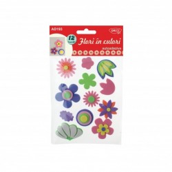 ACCESORII CRAFT - AD193 FLORI IN CULORI SPUMA AA DACO