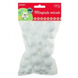 ACCESORII CRAFT - AD251 MINGIUTE MICUTE POLISTIREN DACO