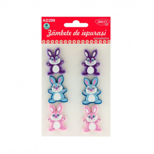 ACCESORII CRAFT - AD299 ZAMBETE DE IEPURASI DACO