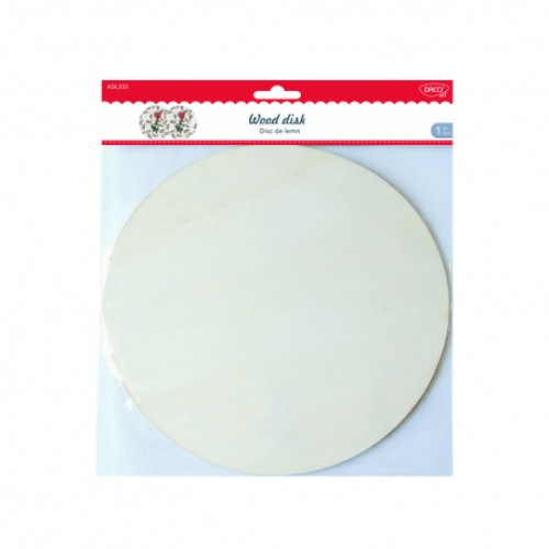ACCESORII CRAFT - AD333 DISC DE LEMN 25.5CM DACO