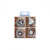 ACCESORII CRAFT - AD338 INIMI LEMNOASE DACO