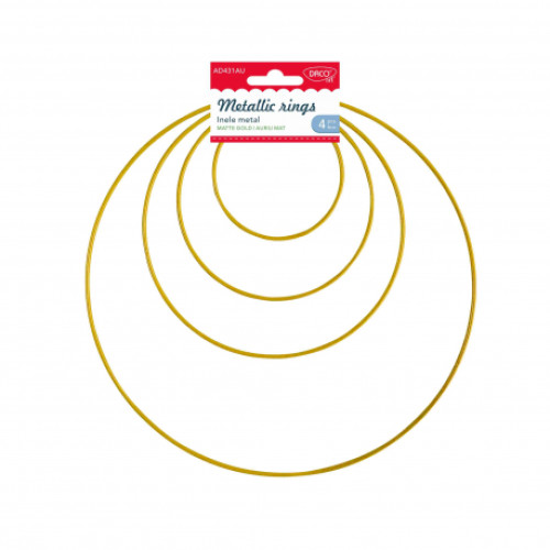 ACCESORII CRAFT - AD431AU INELE METAL AURII DACO