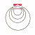 ACCESORII CRAFT - AD431N INELE METAL NEGRE DACO
