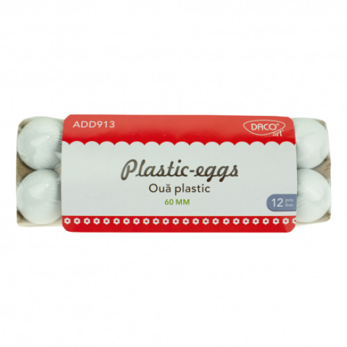ACCESORII CRAFT - AD913 OUA PLASTIC 6 CM DACO