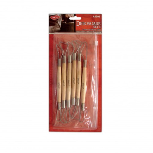 ACCESORII MODELAJ-DEBOSOARE SET 6 DACO AA002