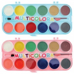 ACUARELE 12 CULORI MULTICOLORA DACO AR123