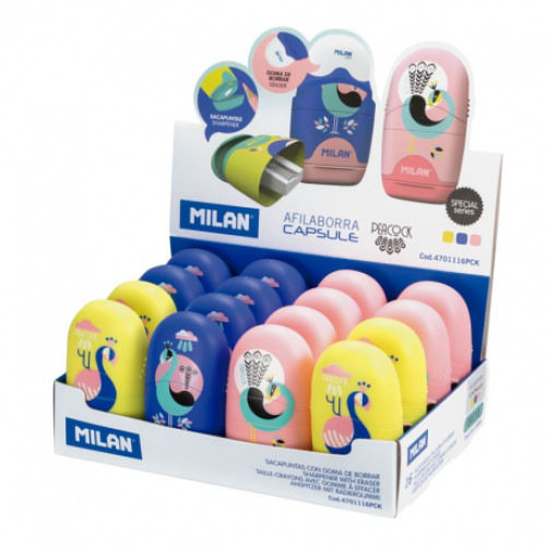 ASCUTITOARE CU RADIERA PEACOCK MILAN