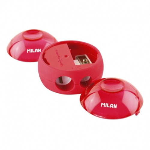 ASCUTITOARE PLASTIC DUBLA CU CONTAINER SPHERE MILAN