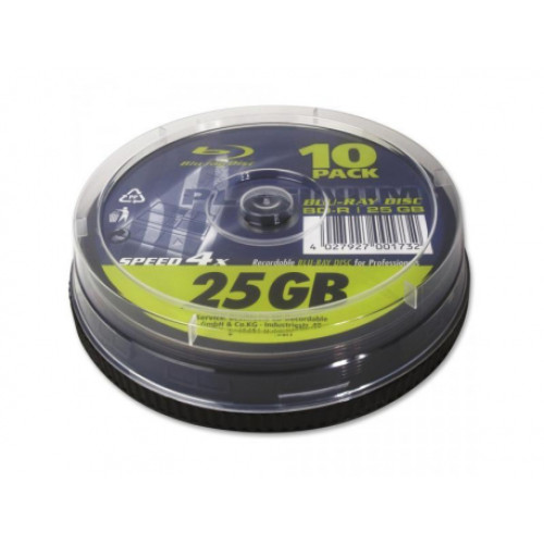 BLU-RAY PLATINUM PRINTABIL 25GB 4X CAKE BOX 25 PCS 