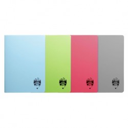 CAIET A5 80 FILE COPERTA PLASTIC ATINGE EXCELENTA CT582DR