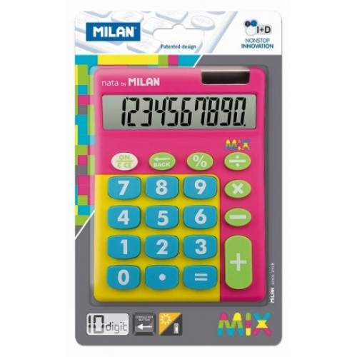 CALCULATOR 10 DG MILAN MIX 906TMPBL