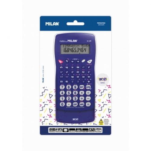 CALCULATOR 10 DG MILAN STIINTIFIC ALBASTRU 159005BBL
