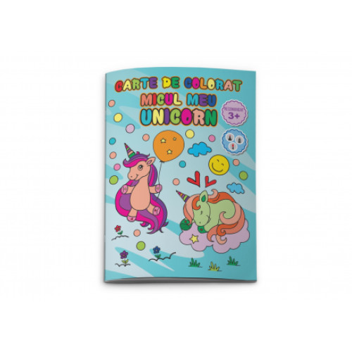 CARTE COLORAT MICUL MEU UNICORN