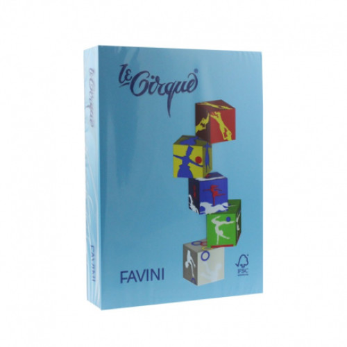 CARTON A3 COLOR 160G/MP 204 ALBASTRU INCHIS FAVINI 