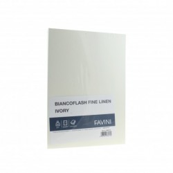 CARTON CARTI VIZITA A4 250G/MP 100COLI IVORY TEXTURAT 