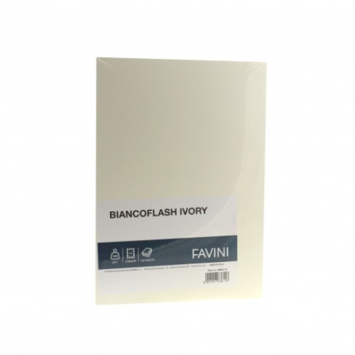 CARTON CARTI VIZITA A4 300G/MP 100COLI IVORY NETED 