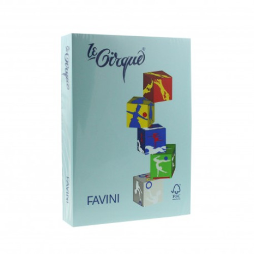 CARTON COLOR 160G/MP A4 106 ALBASTRU DESCHIS FAVINI 