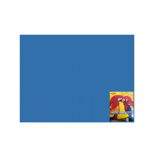 CARTON COLOR CN240A ALBASTRU 46X64 10COLI DACO 240G/MP