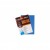COPERTA CARTON IMITATIE PIELE ALBASTRA D.RECT