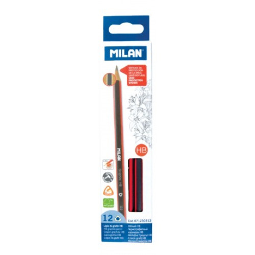 CREION GRAFIT HB TRIUNGHIULAR CU RADIERA MILAN