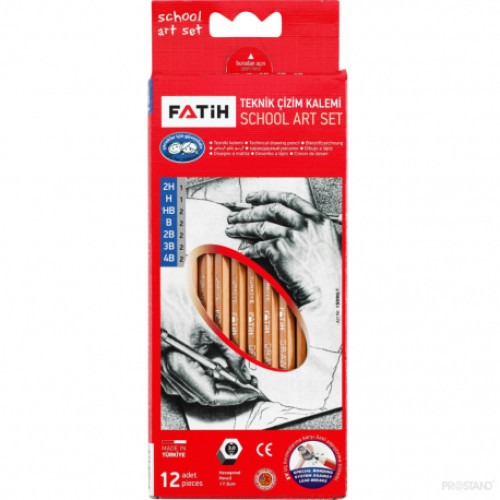 CREION GRAFIT SET 12 2H..4B FATIH