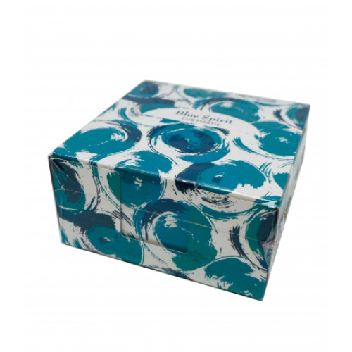 CUB HARTIE ALB CU SUPORT CARTON BLUE SPIRIT