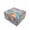 CUB HARTIE ALB CU SUPORT CARTON COLORFUL WAVES