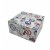 CUB HARTIE ALB CU SUPORT CARTON TRAVEL STAMPS
