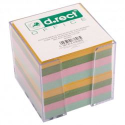 CUB HARTIE COLOR CU SUPORT 85X85X80MM D.RECT