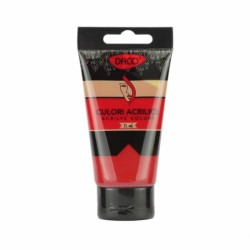 CULORI ACRIL 75ML DACO ROSU CARMIN CU375RC
