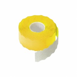 ETICHETE ROLA PRET ONDULATE GALBENE ECADA 600 BUC