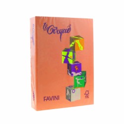 HARTIE COLORATA 80G/MP A4 205 PORTOCALIU FAVINI 