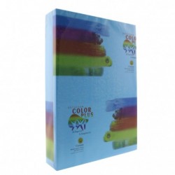 HARTIE COLORATA 80G/MP  A4  ALBASTRU INCHIS