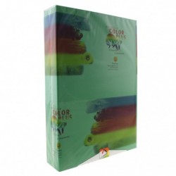 HARTIE COLORATA 80G/MP  A4  VERDE CHRISTMAS