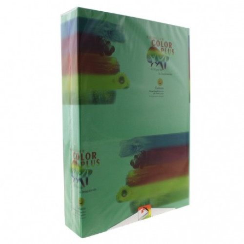 HARTIE COLORATA 80G/MP  A4  VERDE CHRISTMAS