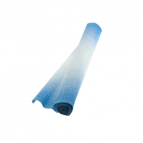 HARTIE FLORISTICA ALBASTRU-ALB 10-S  50X250CM 180G