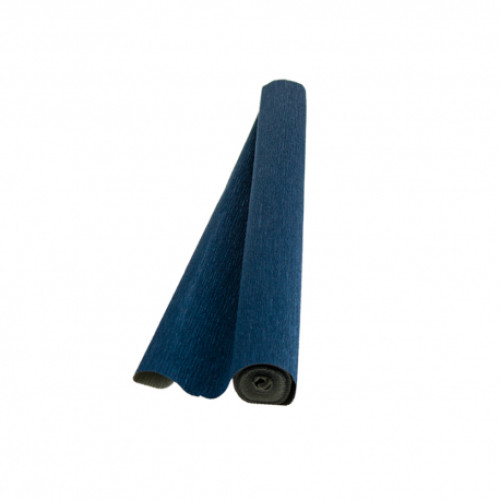 HARTIE FLORISTICA ALBASTRU METALIZAT 400  50X250CM 180G