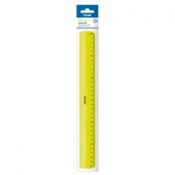 LINIAR 30CM FLEXIBIL GALBEN MILAN
