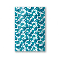 MAPA CARTON LAMINAT CU ELASTIC BLUE SPIRIT