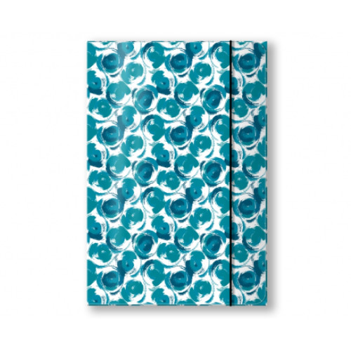 MAPA CARTON LAMINAT CU ELASTIC BLUE SPIRIT