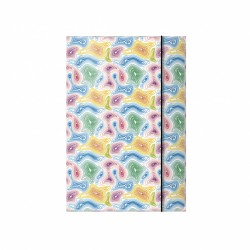MAPA CARTON LAMINAT CU ELASTIC COLORFUL WAVES