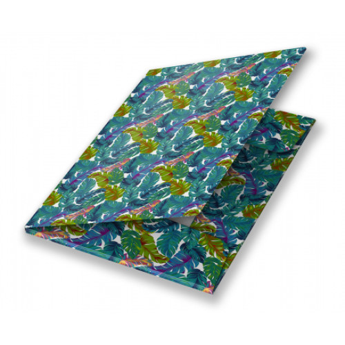 MAPA CARTON LAMINAT CU ELASTIC TROPICAL LEAVES