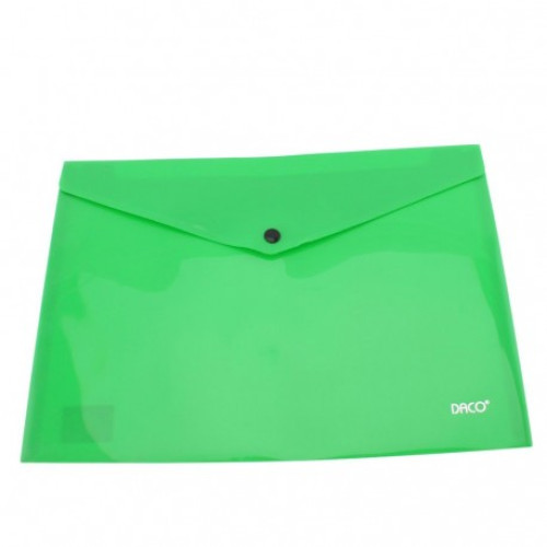 MAPA PLASTIC PLIC CU CAPSA A4 DACO MP120VD
