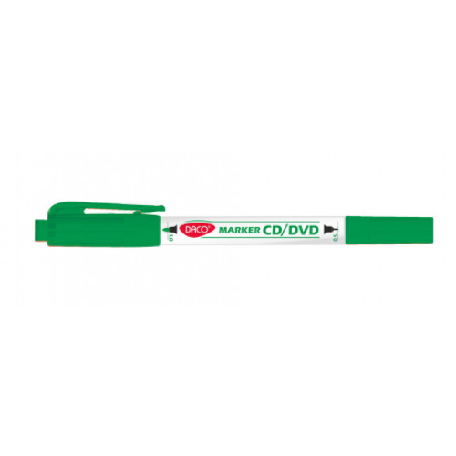 MARKER CD/DVD DOUA CAPETE DACO VERDE MK301