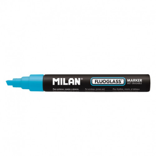 MARKER PENTRU STICLA FLUOGLASS ALBASTRU MILAN